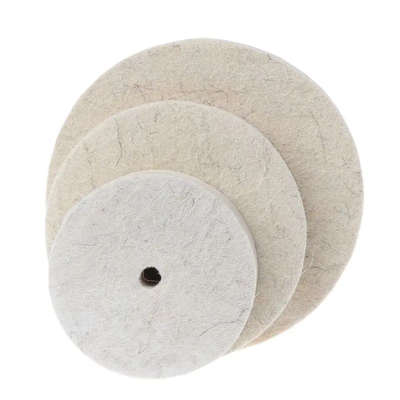 

Drill Grinding Wheel Buffing Wheel Felt Wool Polishing Pad Abrasive Disc for BENCH Grinder Rotary Tool Wear-resisting