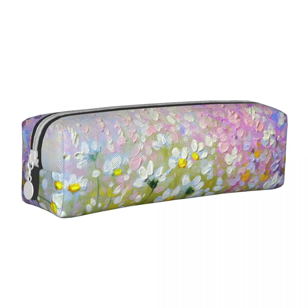 Cases Creative Flower Art Pen Box Bag Student Large Storage Students School Gifts Pencilcases