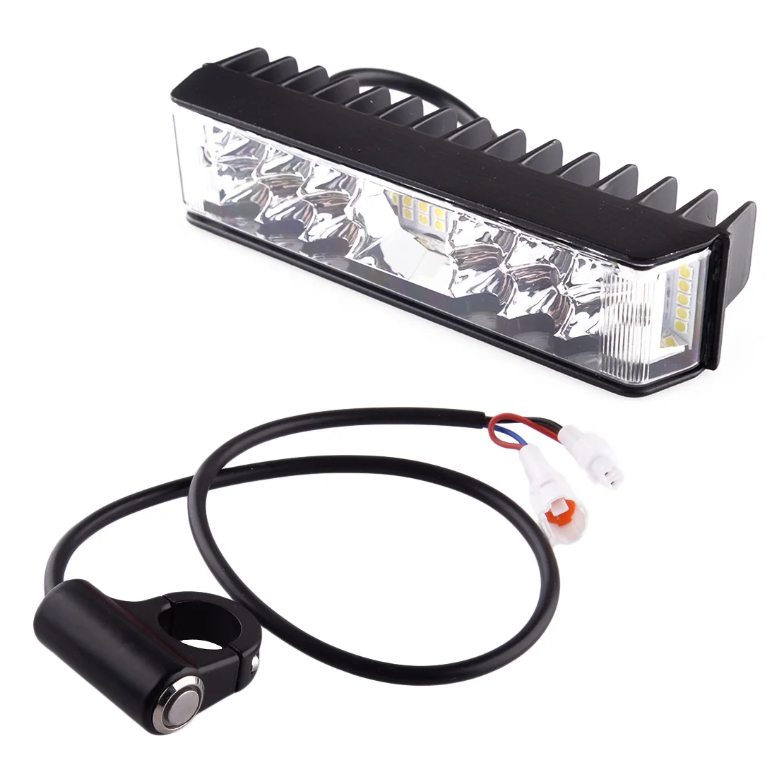 

IP67 48 Вт Передняя осветительная лампа, фотоэлемент, переключатель фары, подходит для Talaria Sting E-bike 6000K