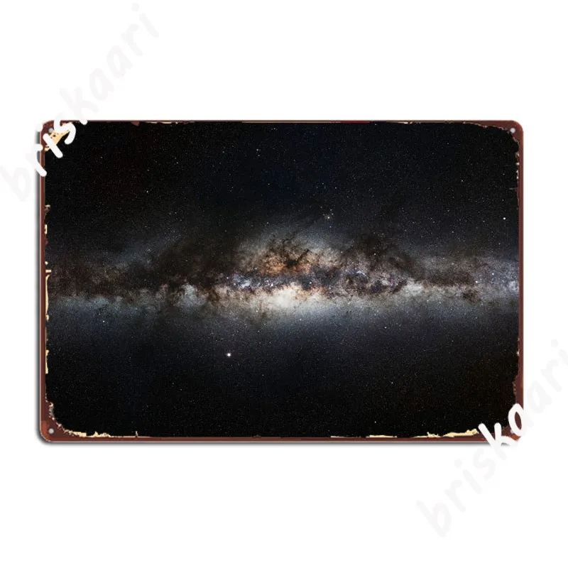 

Milky Way Panorama Part 2 Metal Plaque Poster Create Club Plaques Mural Tin Sign Posters
