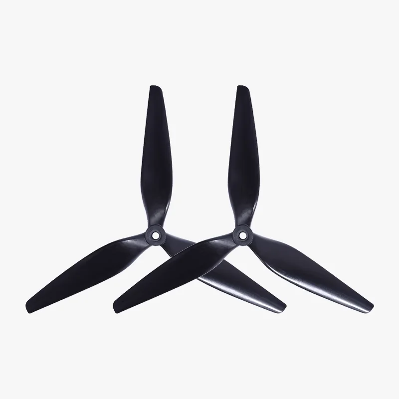 

HQ Macroquad Prop 10X5X3/9X5X3 1050/9050 10inch/9inch 3 blade/tri-blade Black-carbon Reinforced Nylon propeller prop for FPV HQ