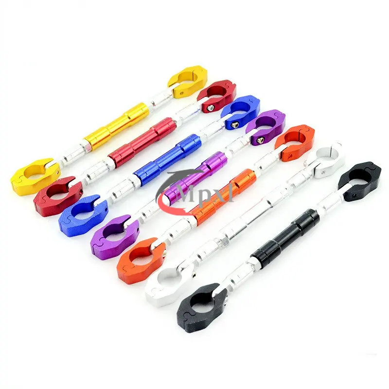 

Motorcycle handle universal 22mm motorcycle handle steering wheel reinforcing bracket adjustable crossbar Bracket Regulator