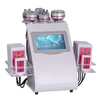 new brand 9 in 1 unoisetion cavitation radio frequency vacuum photon lipo laser body slimming fat removal beauty machine