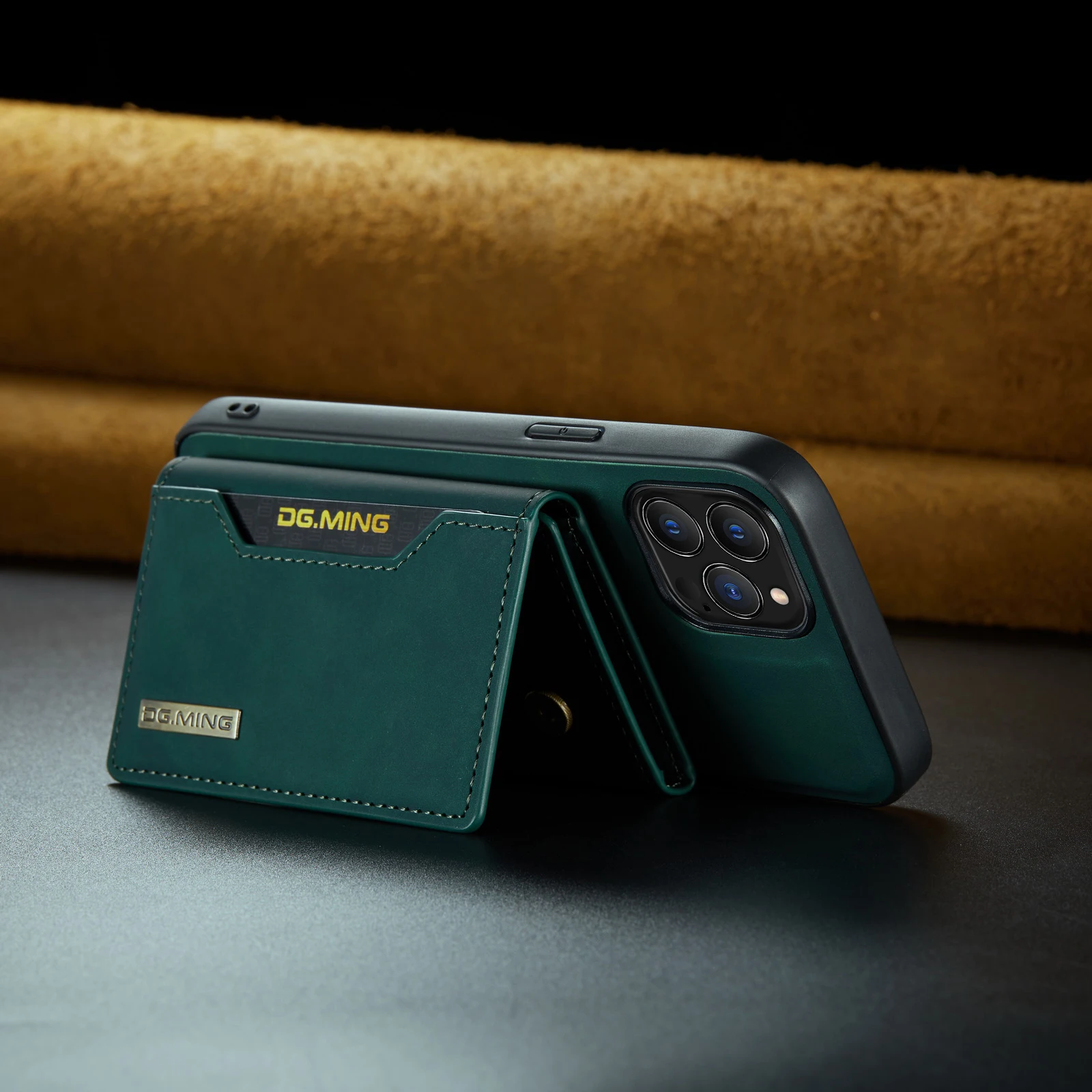 Leather Cards Bag Phone Cases For IPhone 13 12 11 Pro 14 Max Mini Xs XR 7 8 Plus Case Wallet Business Detachable Magnetic Cover