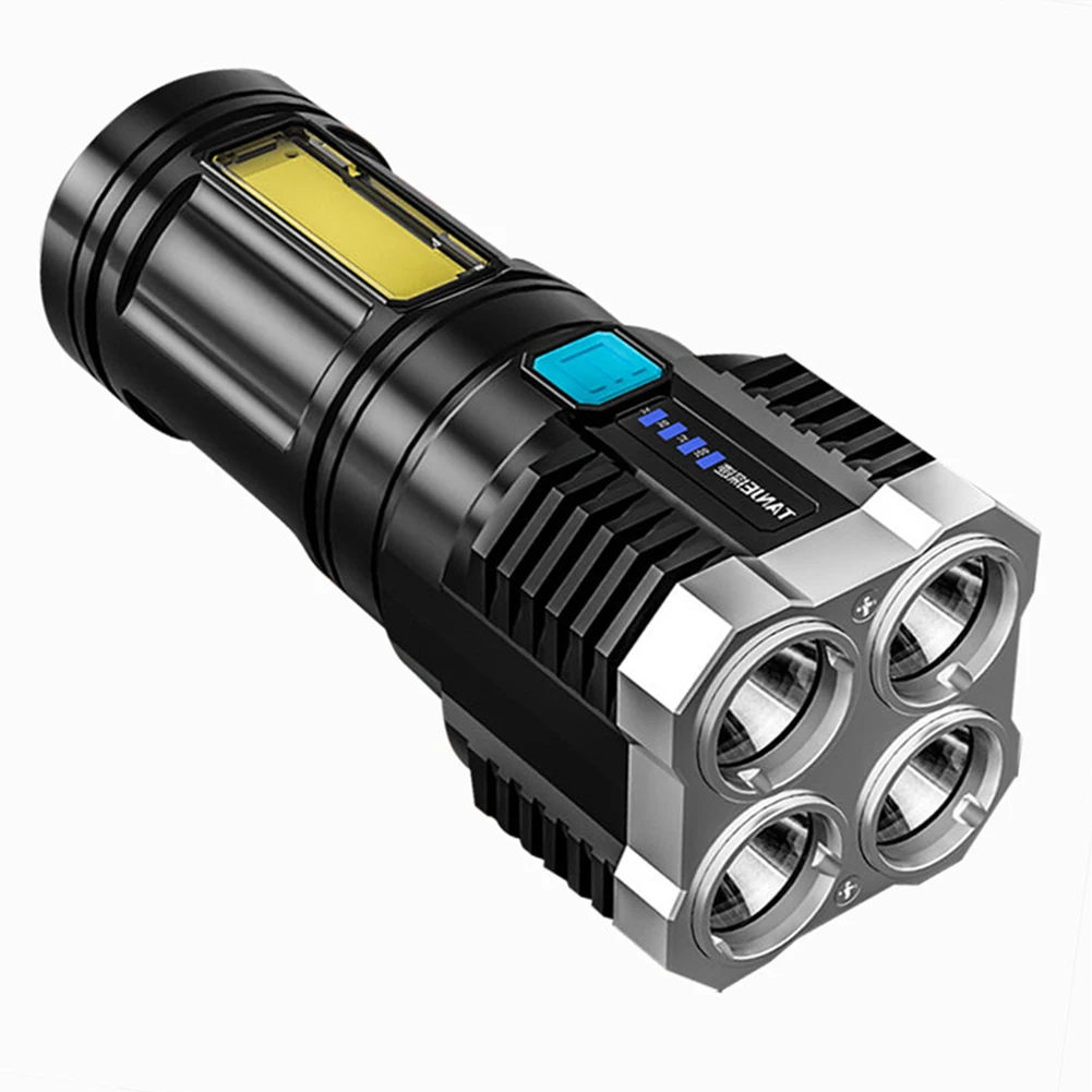 

Мощсветильник ная вспышка 400 лм, высокомощный Перезаряжаемый USB фонарик с высосветильник освещением, уличный фонарь, светодиодсветильник вспышка