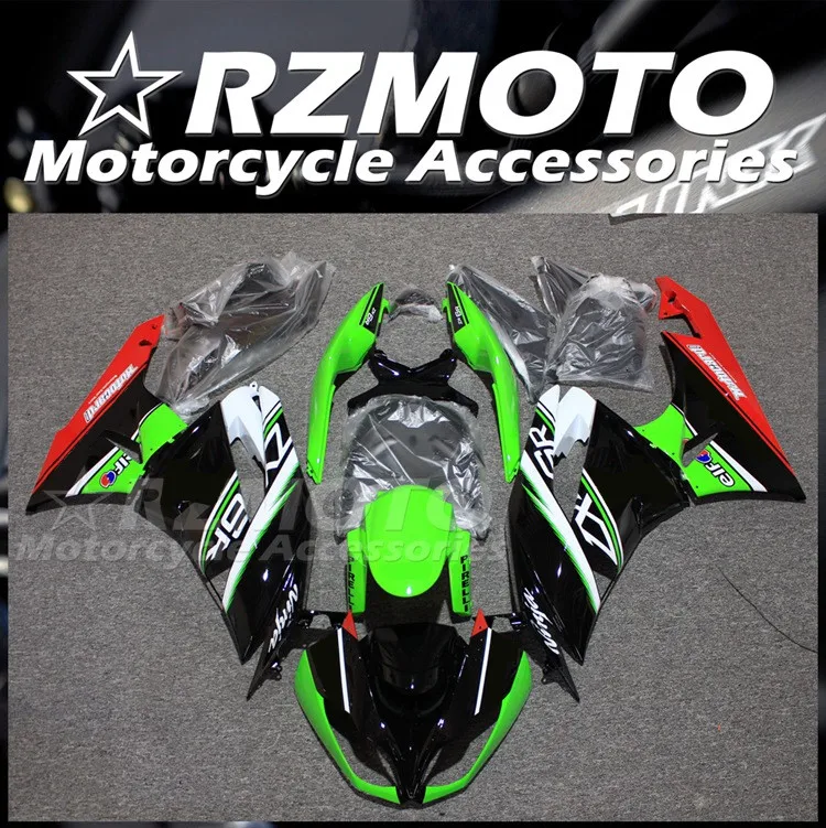 

New ABS Fairings kit Fit for Kawasaki Ninja ZX-6R 636 ZX6R 2009 2010 2011 2012 09 10 11 12 Bodywork set Green Red Cool