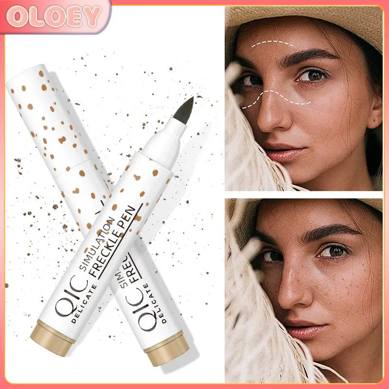 

Natural Lifelike Freckle Pen Soft Brown Freckle Pen Lasting Waterproof Dot Spot Pen Create The Most Effortless Sunkissed TSLM1