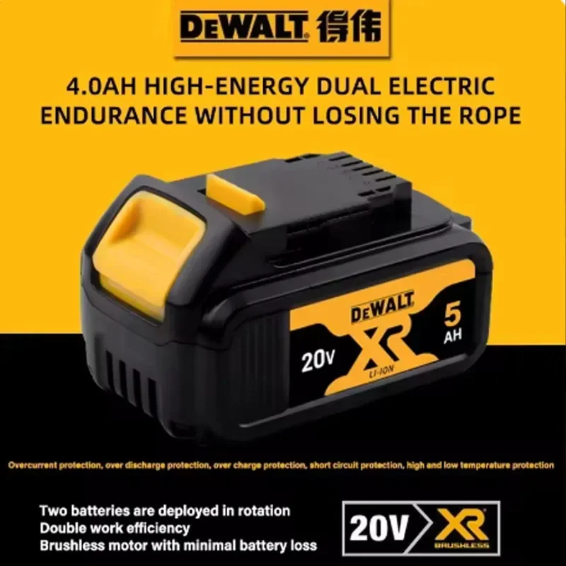 DEWALT Аккумулятор Li-Ion 2Ah/5Ah/6Ah 20V
