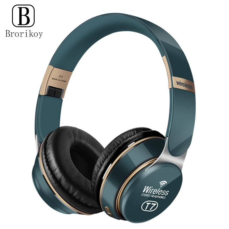 

HIFI Stereo Earphone Bluetooth Headphone Music Headset FM and Support SD Card with Micro for Huawei Xiaomi iPhone Samsung Tablet