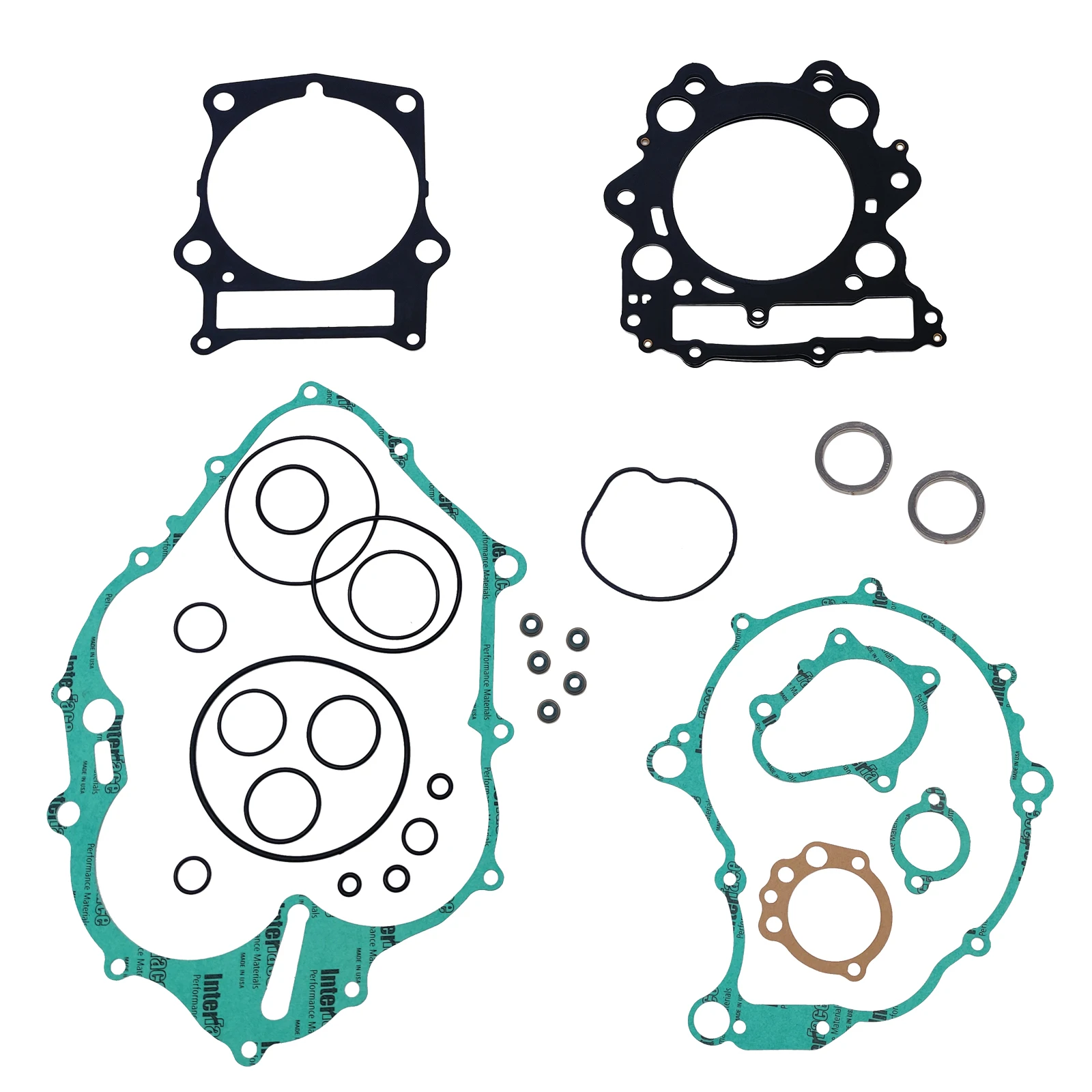 Полный комплект прокладок двигателя ATV верхний нижний конец набор для Yamaha Raptor 660