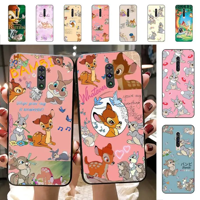 

Bambi Thumper Phone Case for Vivo Y91C Y11 17 19 17 67 81 Oppo A9 2020 Realme c3