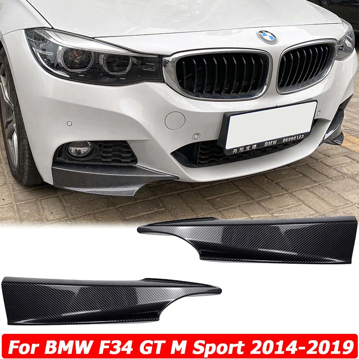 Передний бампер для BMW 325d 328i 330d 335d 335i GT 2014-2019 2 шт. |