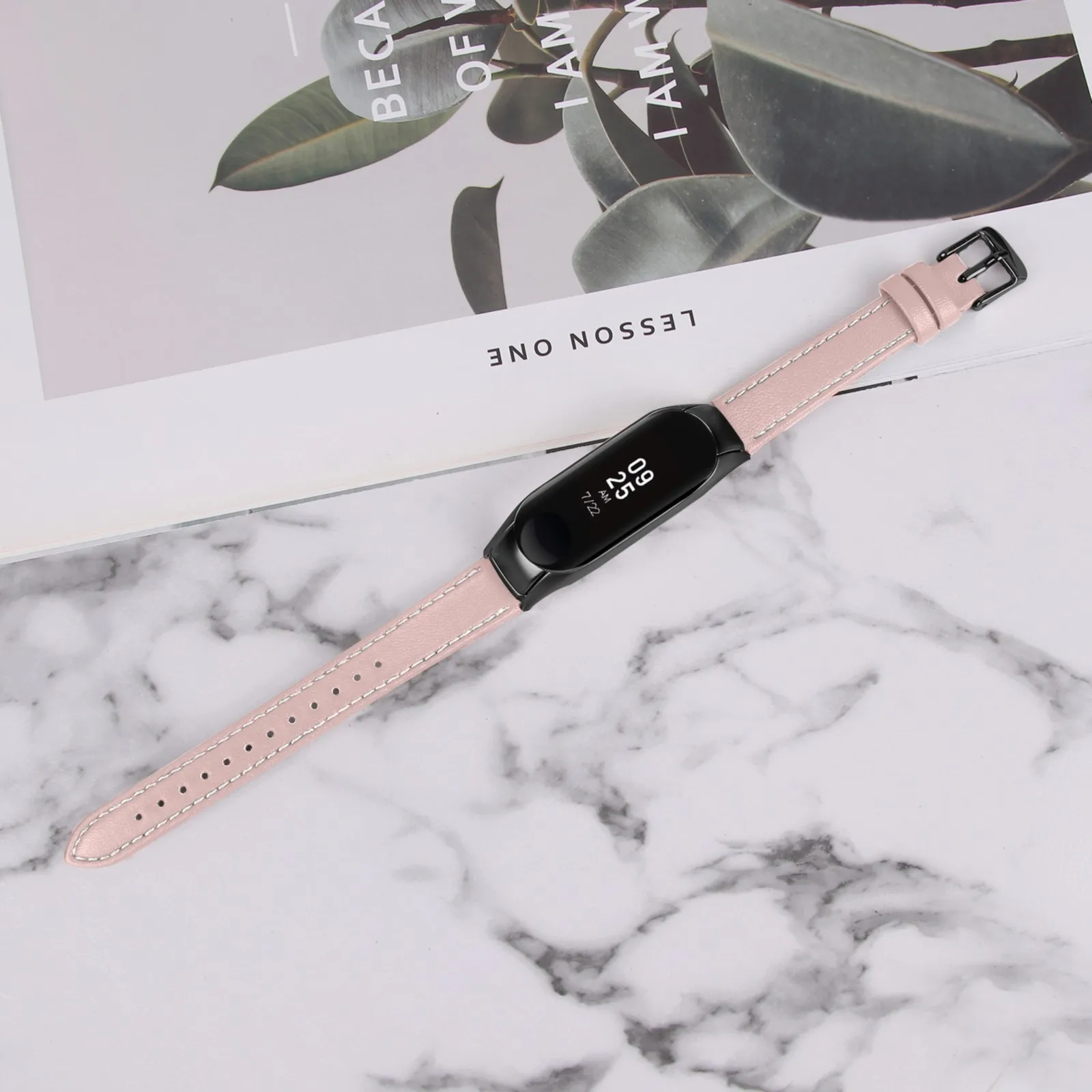 

Браслет кожаный для мужчин и женщин, подходит для Mi Band 7