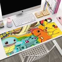 pok%c3%a9mon anime pikachu series keyboard and mouse pad game wind non slip anti fouling mat children gift home decoration floor mat