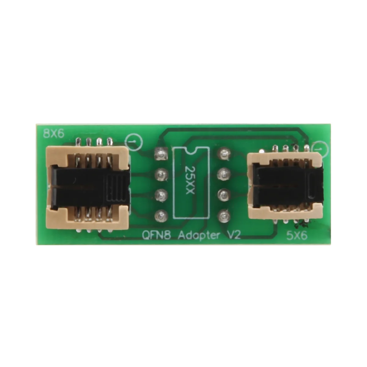 

QFN8 /WSON8/MLF8/MLP8/DFN8 TO DIP8 Universal Two-In-One Socket/Adapter for Both 6X5MM and 8X6MM Chips