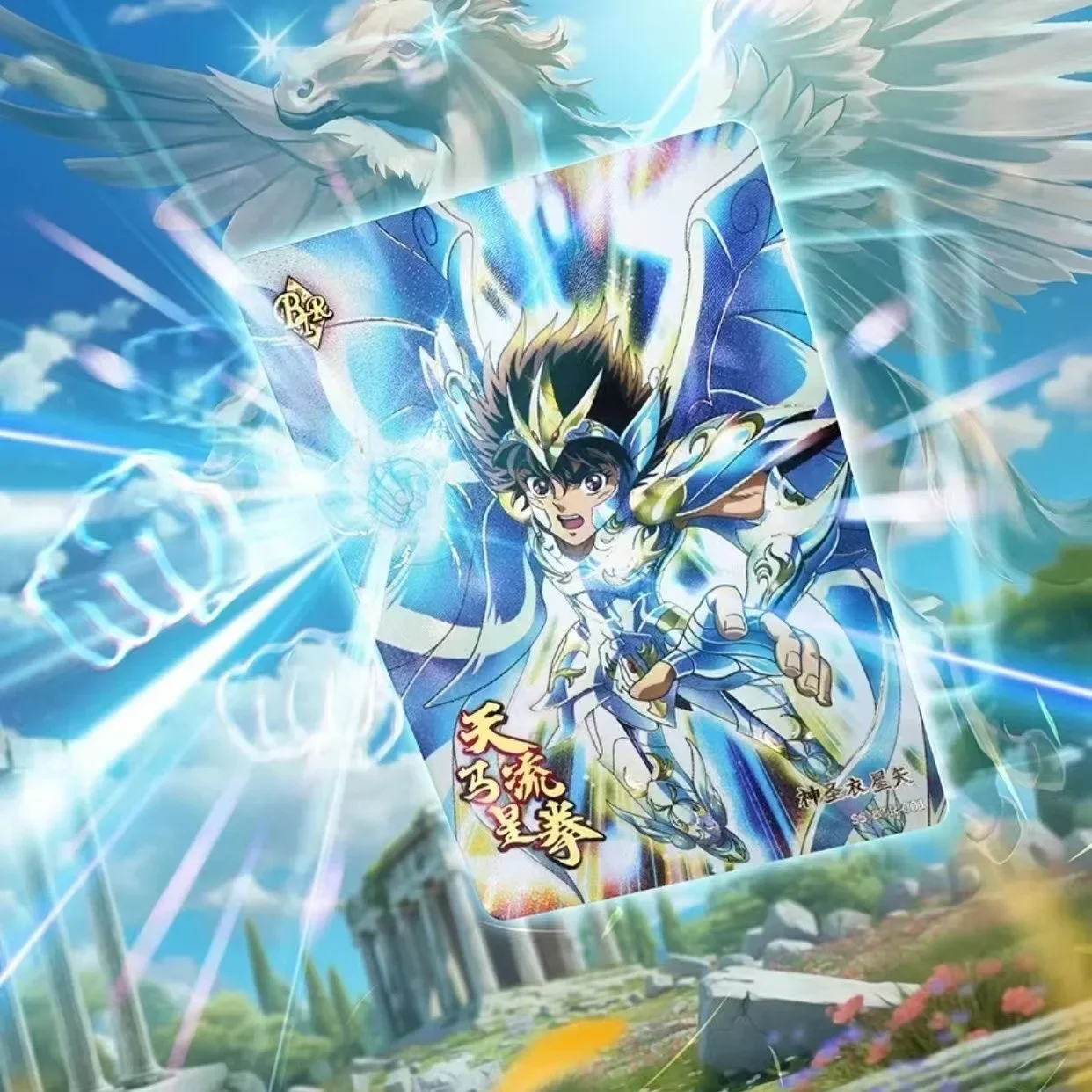 Фото KAYOU Saint Seiya Vol.03 PR BP SE Коллекционные Карты Аниме Пробуждение Из Легкой Ткани Редкие Карты С Персонажами Детские Иг... №3