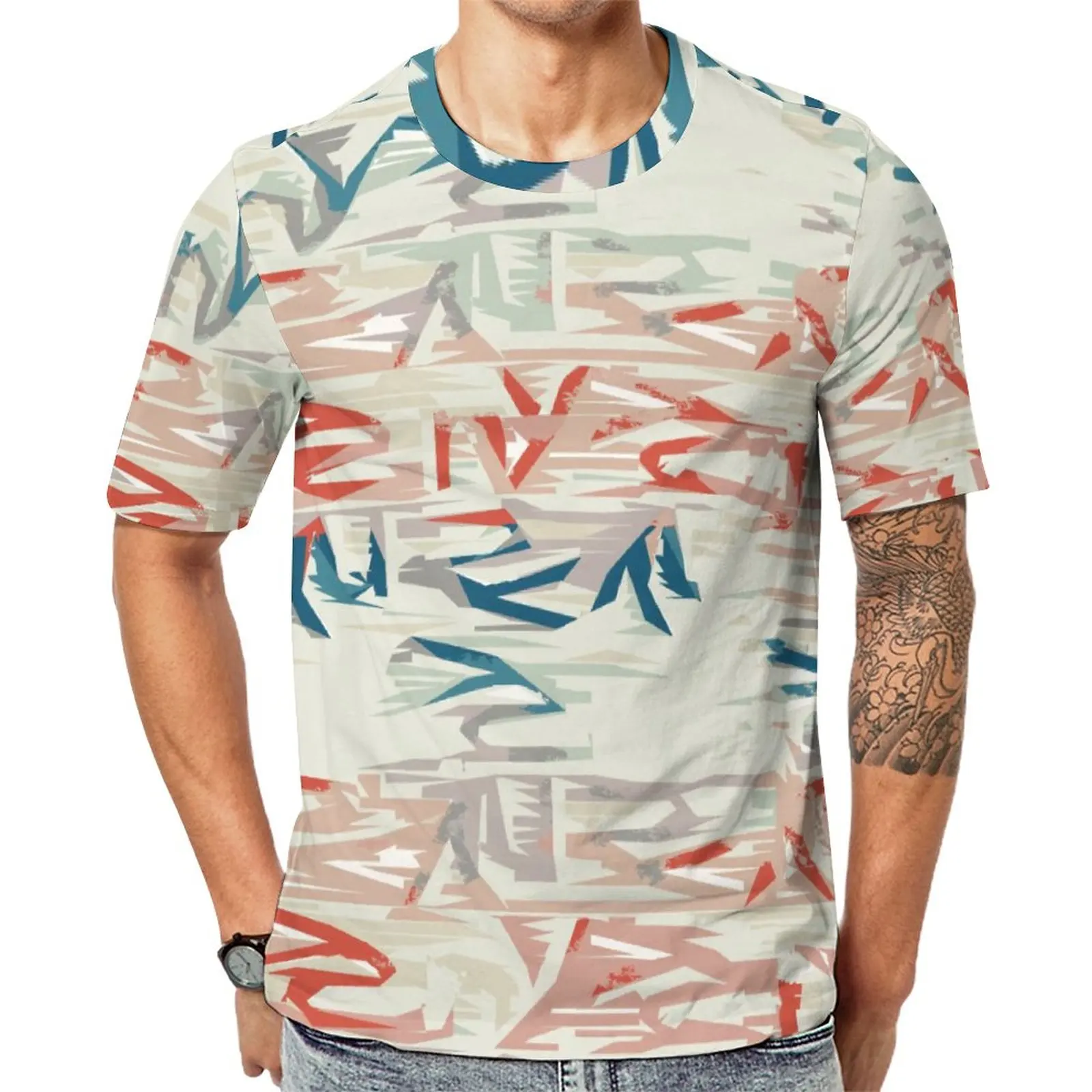 

Футболка мужская с коротким рукавом и круглым вырезом, 100% хлопок