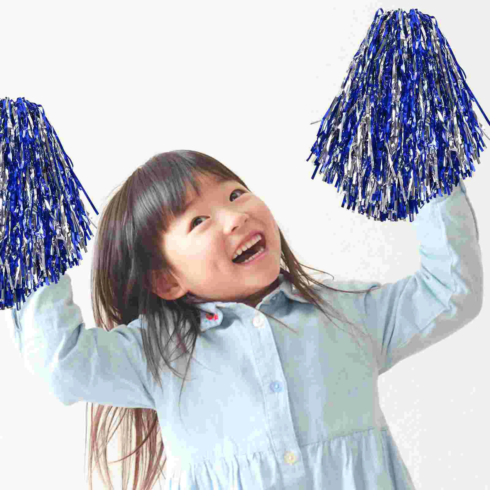 

4pcs Cheer Pom Poms Pom Poms Cheerleading Props Dancing Performance Cheerleading Props