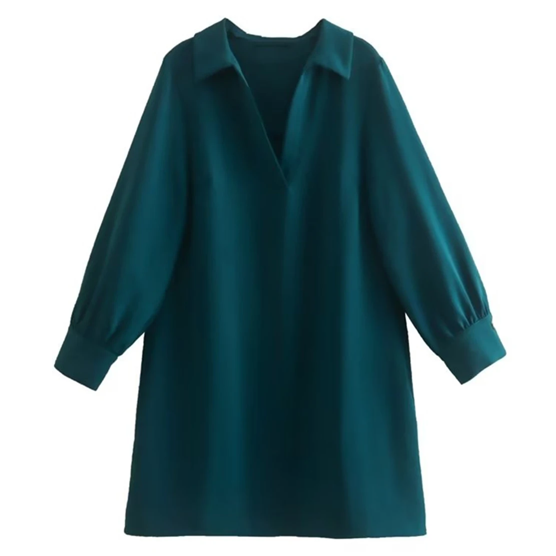 

Jenny&Dave New Arrival 2023 Fashion Solid Shirt Dress Women