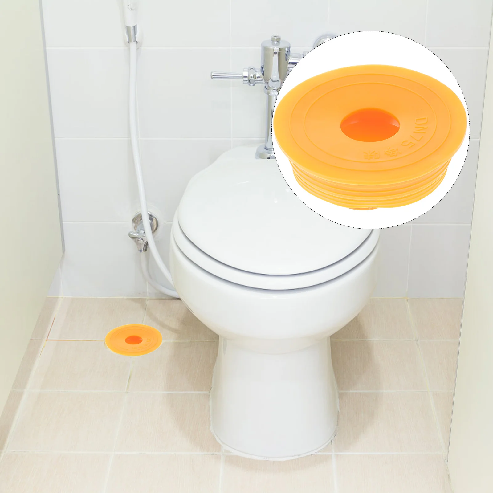 

Drain Deodorant Plug Seal Floor Kitchen Sewer Ring Bathroom Device Pipe Preventer Tools Hose Sealing Cleaning Sink Odorproof