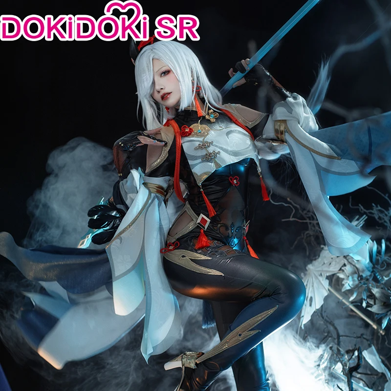 Женский костюм для косплея Shen He сексуальный Shenhe парик |