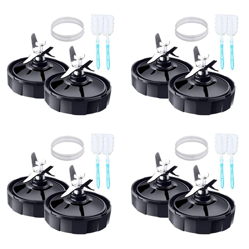 4X 7 Fins Extractor Blades Replacement Part For Nutri Ninja Blender,Extractor Blade For Auto IQ BL682 BL480 BL640 NN102