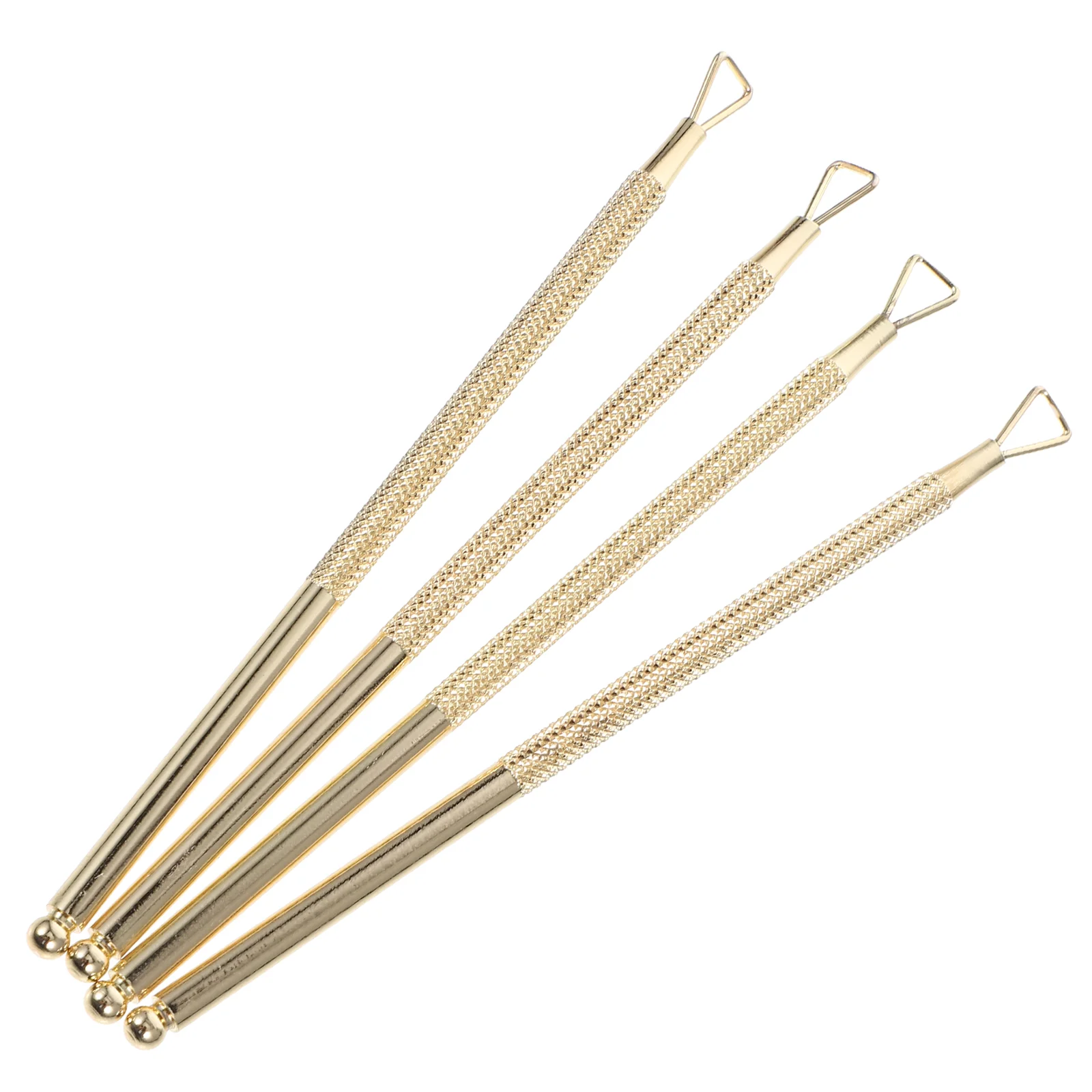 Nail Polish Removal Tools Stainless Steel Gel Remover Triangular Design Cuticle Peller