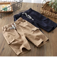 boys shorts clothing children sloid color mid trousers fit 4 14y summer kids baby boy casual shorts trousers for toddler boy