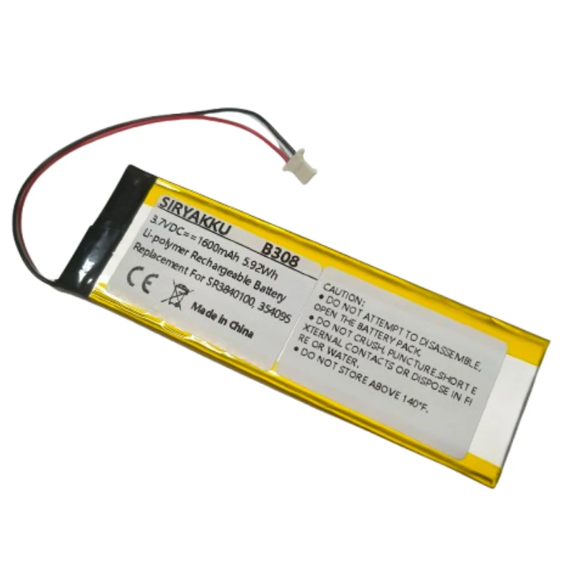 Аккумулятор 3 7 в 1600 мАч LiPo для GPS BECKER Active 6 LMU
