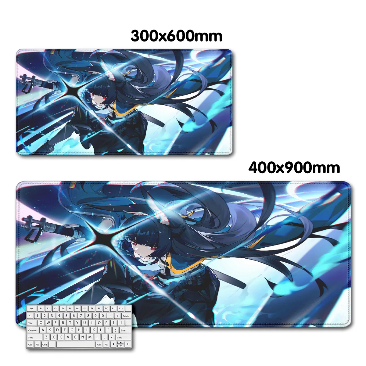 Игровой коврик для мыши Zenless Zone Zero ZZZ Hoshimi Miyabi teclado Настольный с ковриком игровые