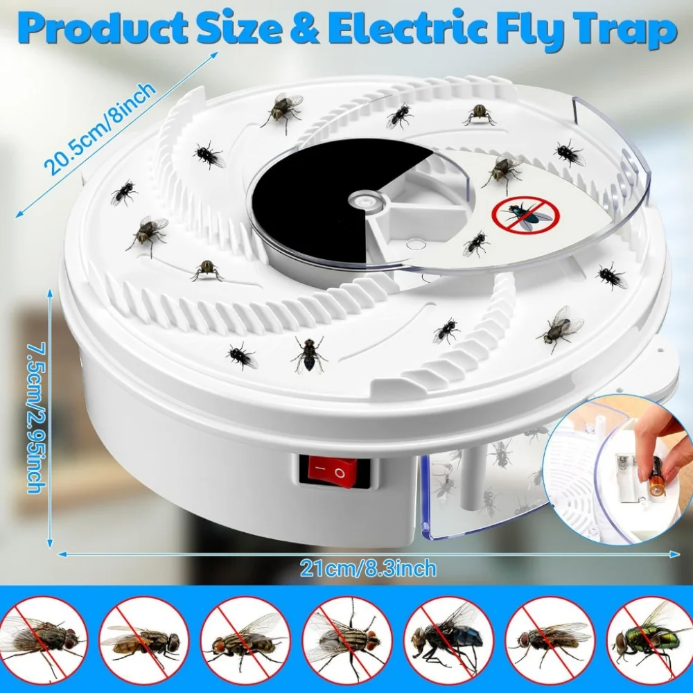 Электрическая ловушка для насекомых Pest Control Catcher: USB-привод, бесшумная, автоматическая, для дома (art.: 3920d977c5fe4) - 3920d977c5fe4