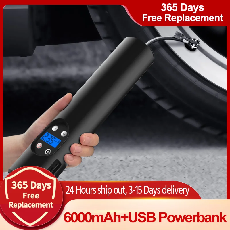 150psi Electric Wireless Portable Tire Inflator Pump For Motorcycle Bicycle Auto Tyre Balls