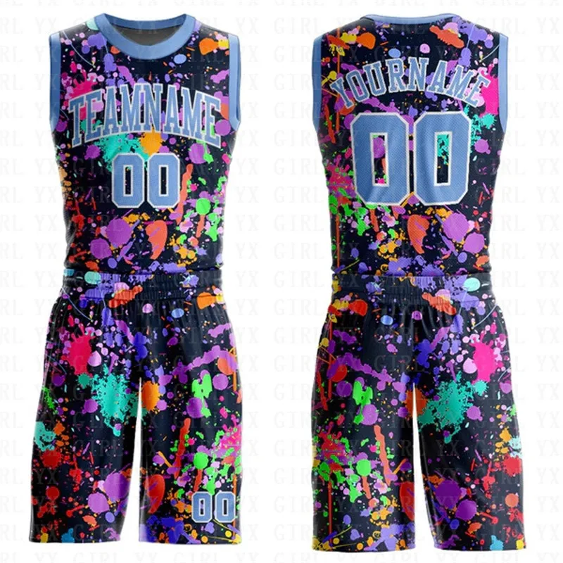 Custom Gold Green-White Round Neck Sublimation Basketball Suit Jersey 3D Printed Tank Tops And Shorts Personlized Team