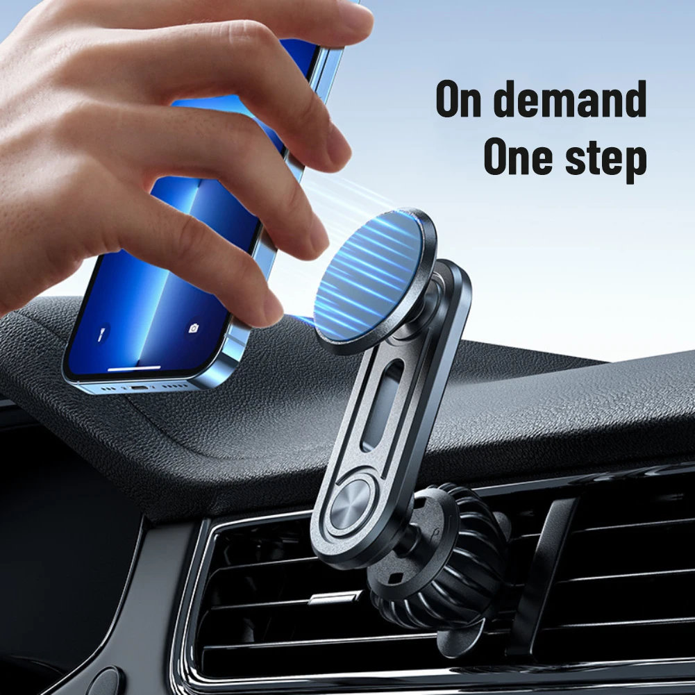 

Магнитный автомобильный держатель для телефона, Поворотный магнитный держатель, универсальная подставка для телефона, поддержка GPS для Xiaomi...