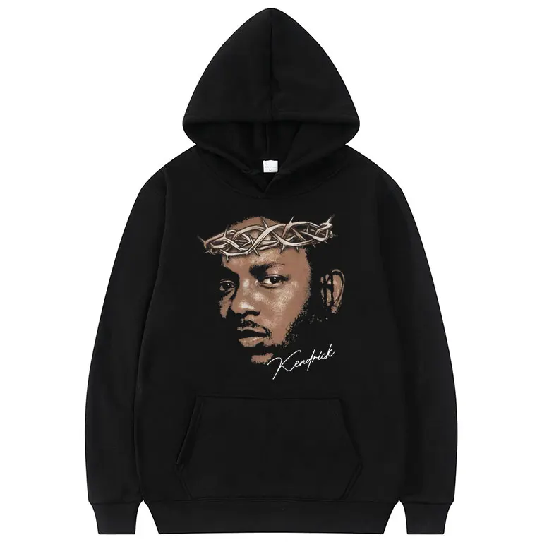 

Kendrick Lamar Good Kid Graphic Print Hoodie Men Women Hip Hop Rapper Style Streetwear Man Fashion Sweatshirt Harajuku Hoodies