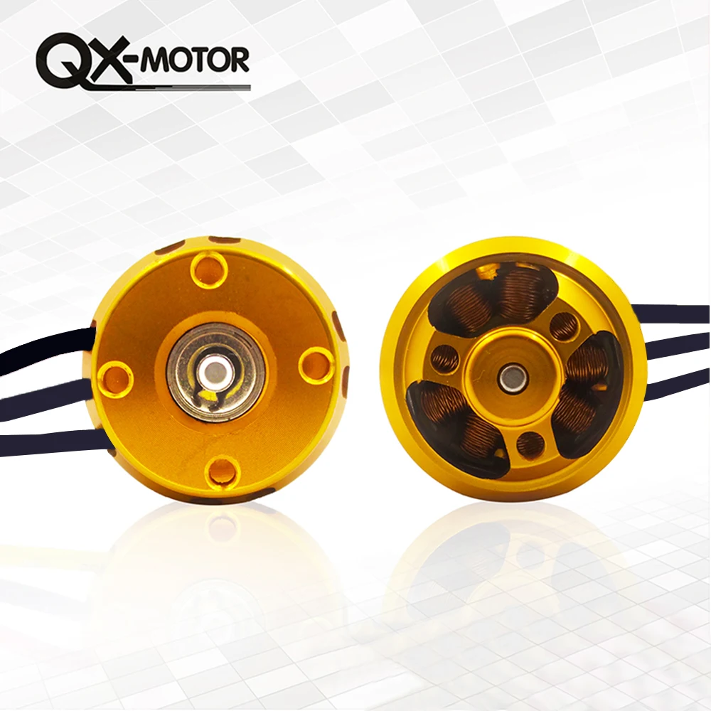 QX MOTOR 50 мм Бесщеточный двигатель EDF QF2611 3300KV 4000KV 4600KV 5000 KV с лопастями CW CCW12 для