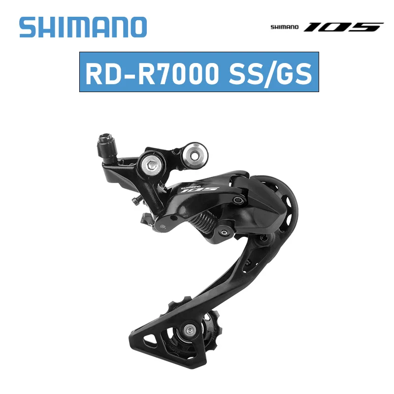 

Задний переключатель передач Shimano 105 R7000, SS GS Cage 11 S Road велосипедный переключатель 2x1, 1 скорость, велосипед, средняя короткая клетка, 11 в, деталь велосипеда