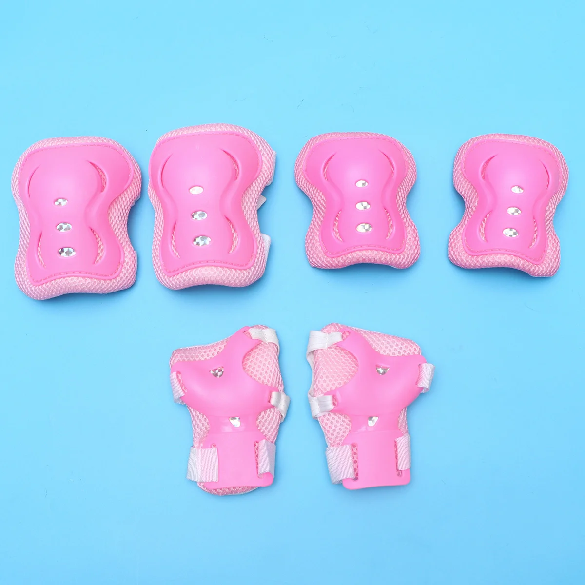 

6 Pcs/1 Knee Pads Kids Scooter Skateboard Motorcycle Toddler Elbow Guards Protector