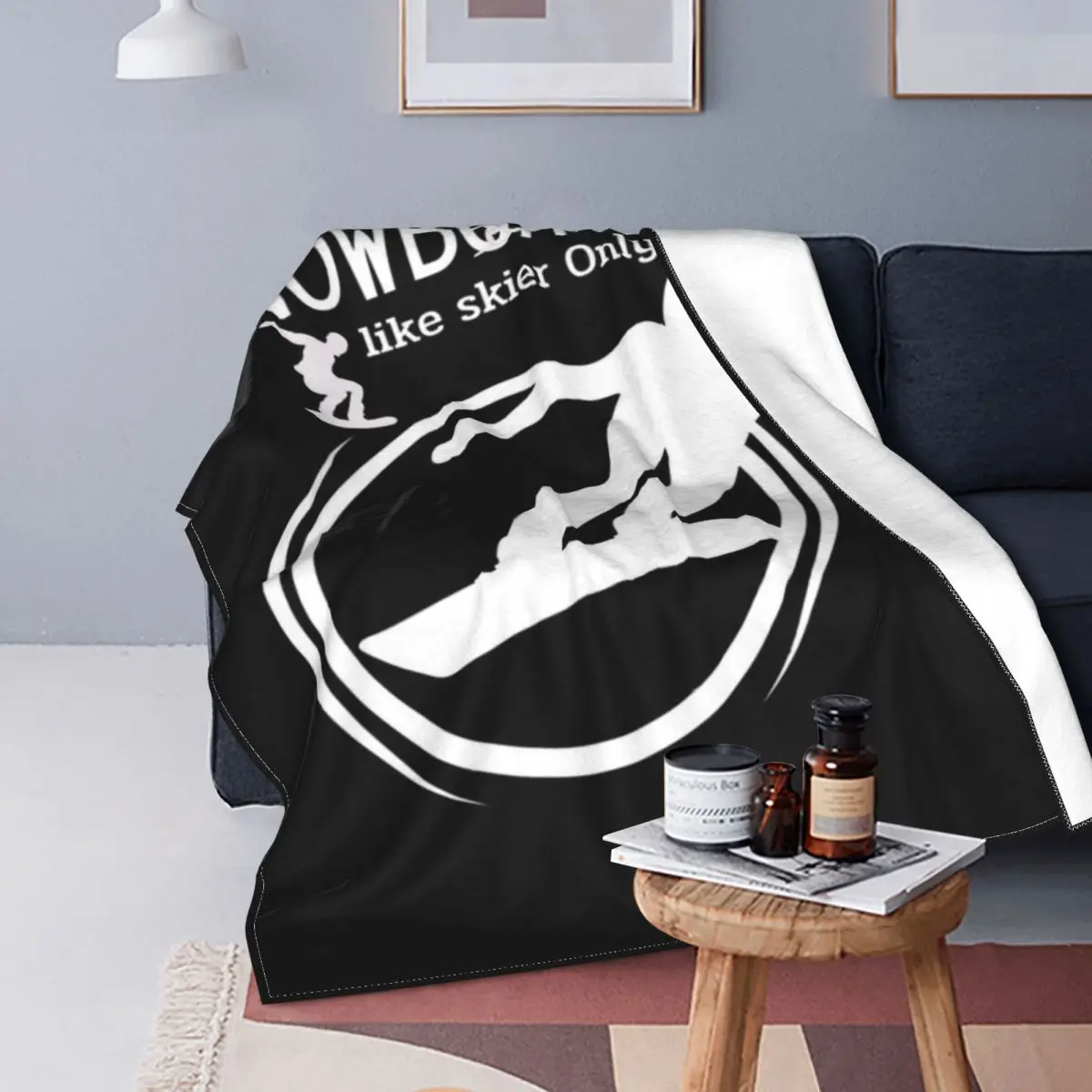

Минималистичное одеяло для сноуборда, спортивное флисовое зимнее одеяло, мягкое Дешевое красивое покрывало