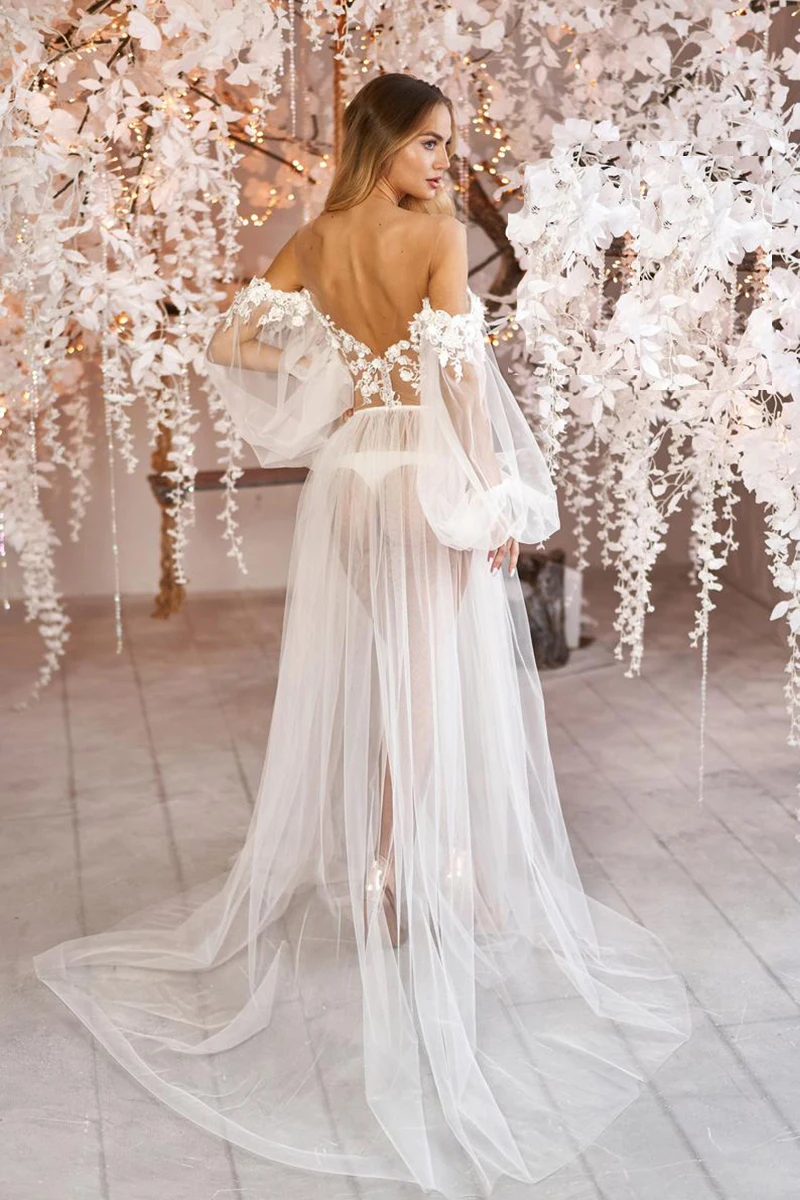 Рисунок 3 - Белый стиль, Свадебный халат с