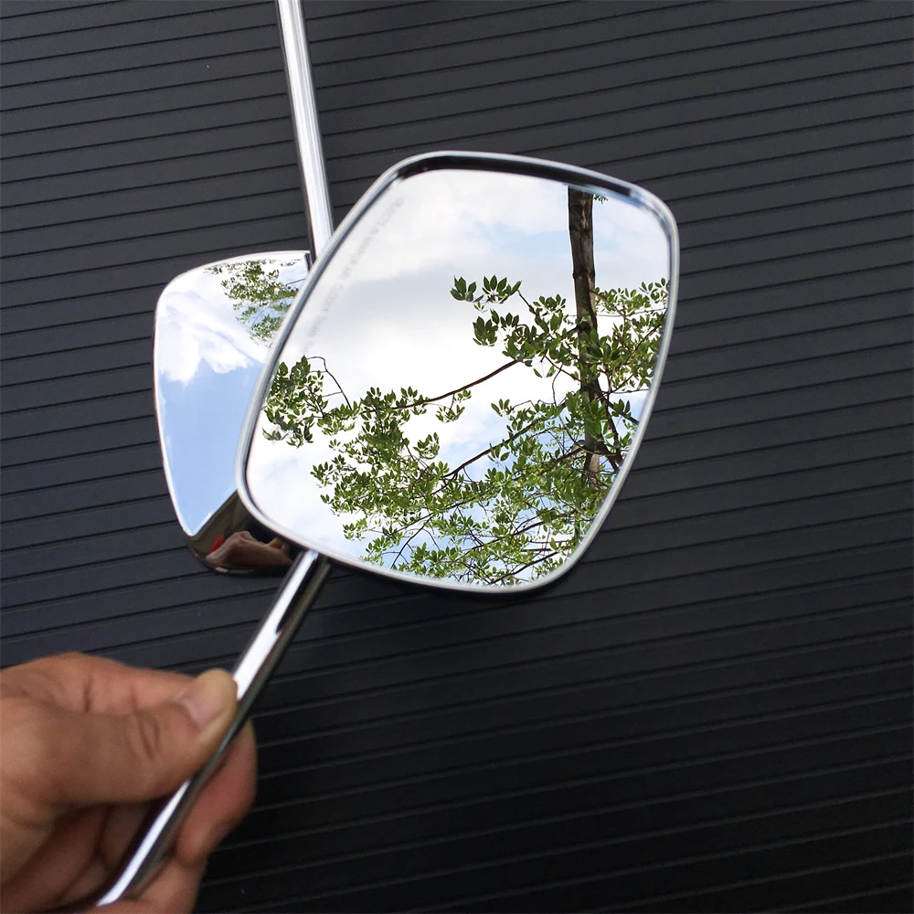 Хромированное боковое зеркало заднего вида для мотоцикла Harley Davidson Dyna Sportster Softail