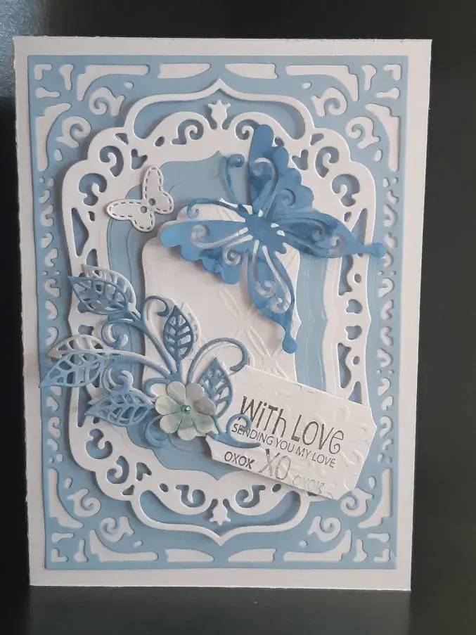 Элегантная кружевная прямоугольная рамка набор этикеток металлические