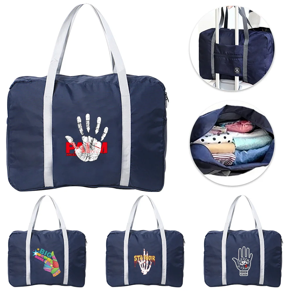 Складные дорожные сумки унисекс, вместительная водонепроницаемая сумка ...