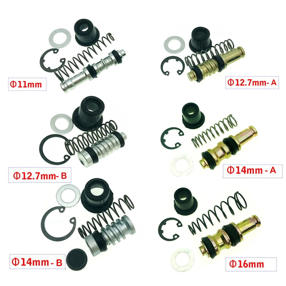 Motorcycle Clutch Brake Pump Piston Plunger Repair Kit11mm 1