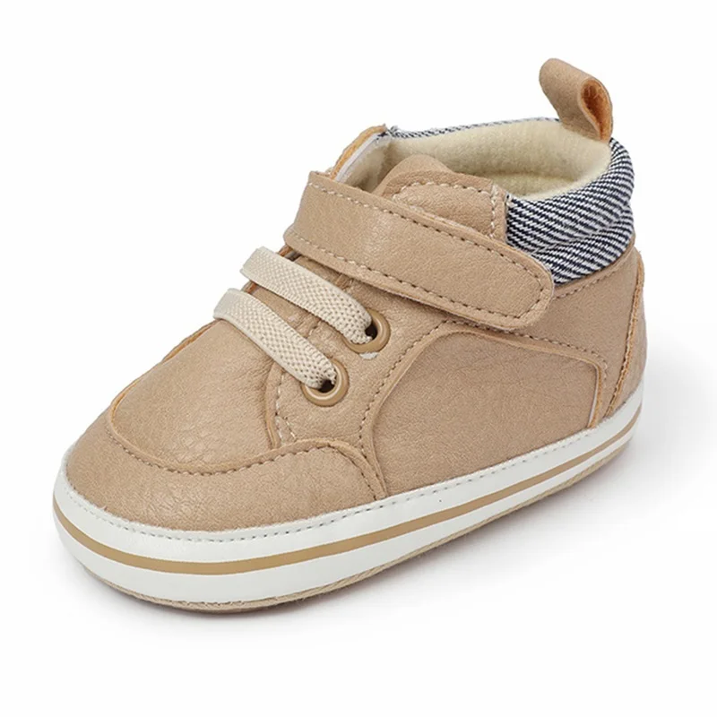 

Кроссовки детские из ПУ кожи, на резиновой подошве