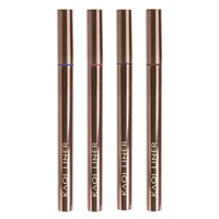 4 color eyeliner liquid pencil waterproof easy to wear quick drying long lasting makep matte eye liner blue black coffee purple