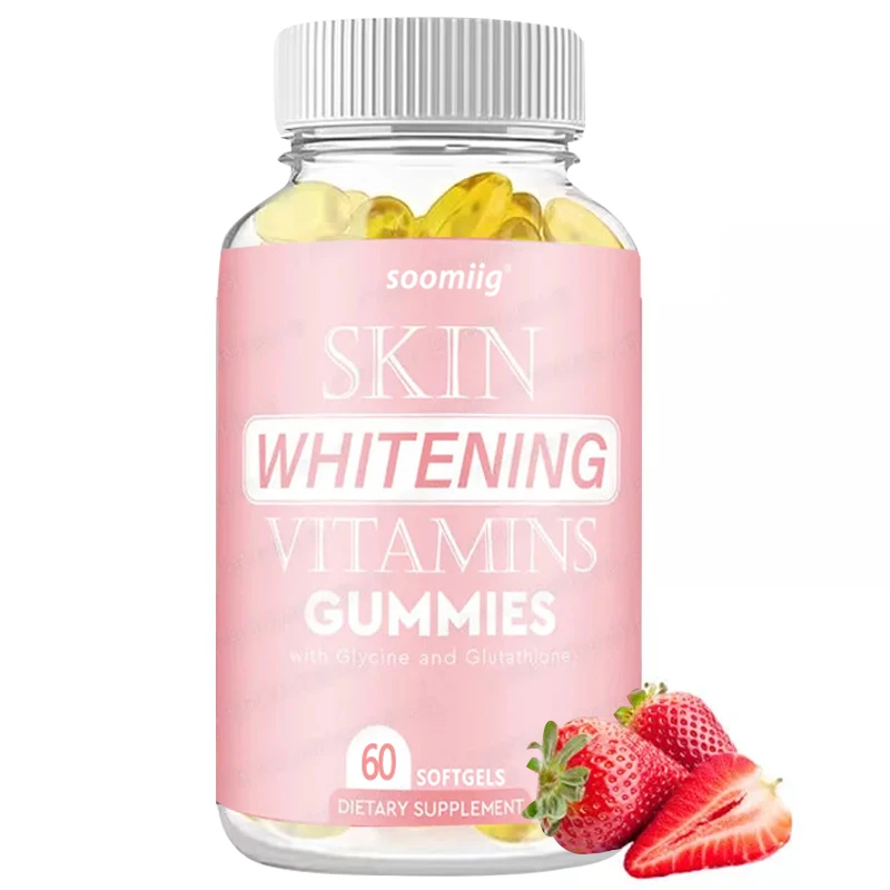 

Soomiig Glutathione + Glutamic Acid + Vitamin C/D/E/B2/B6/B12-Beauty Collagen Vitamin Anti-aging Whitening Detox Weight Loss