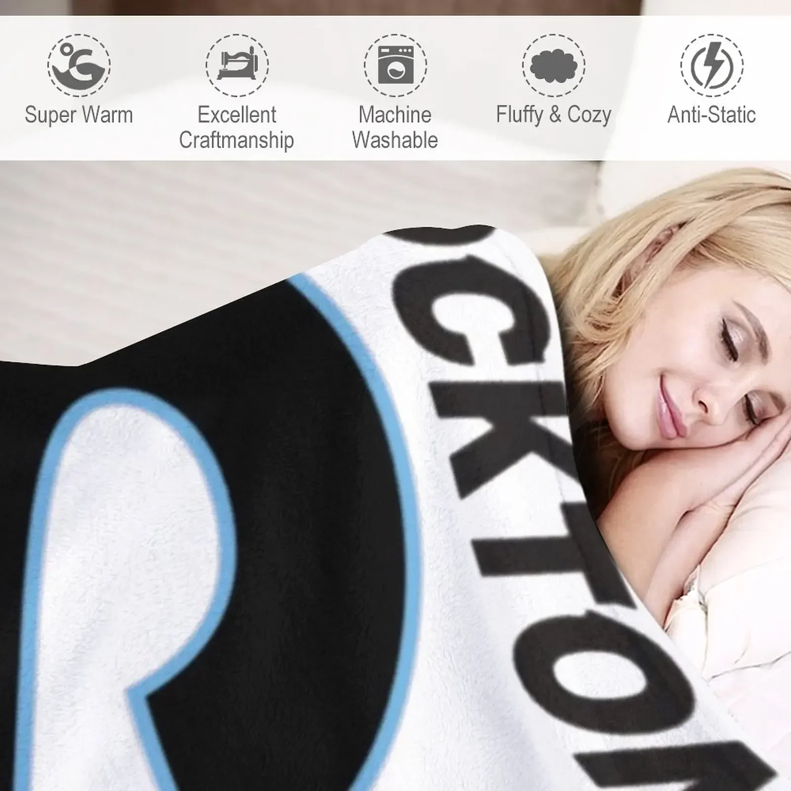 Одеяло для хоккея с шайбой Stockton большие декоративные диваны одеяла