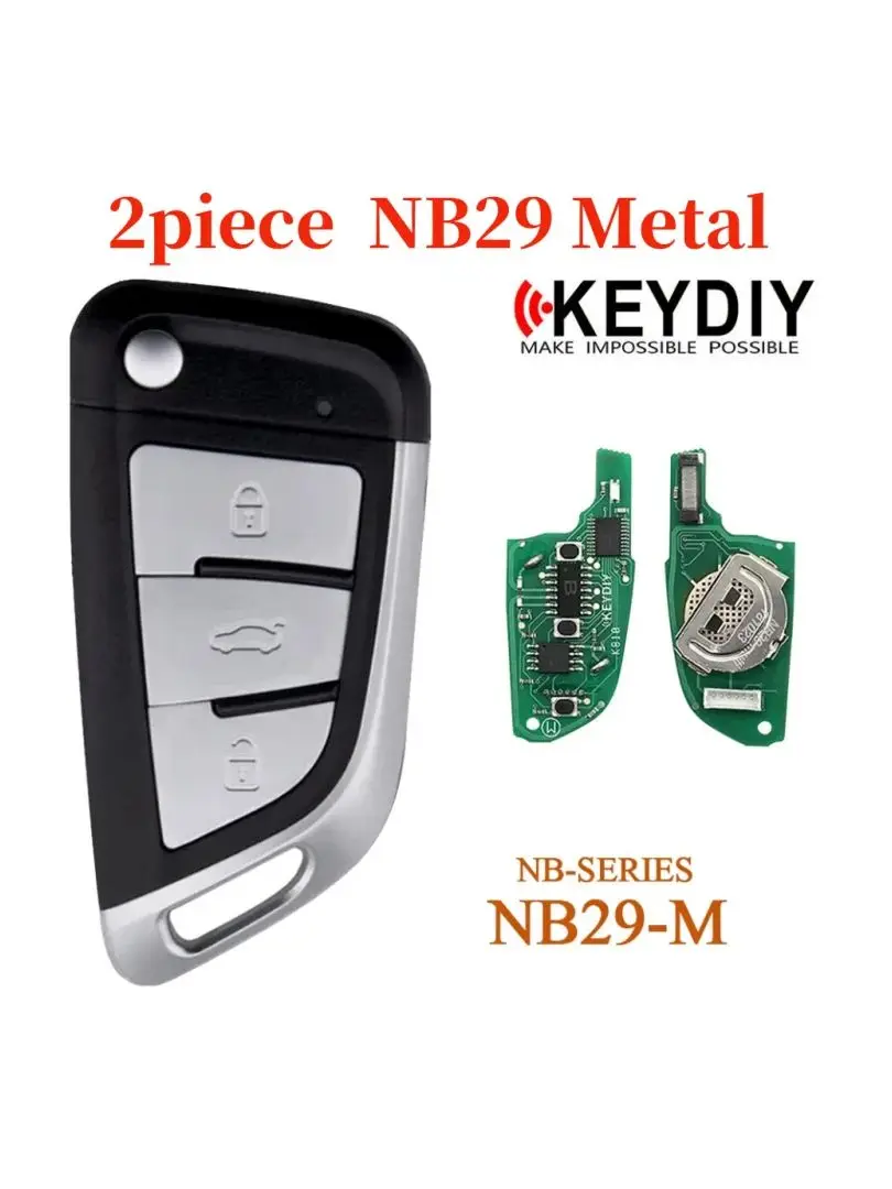 

2 шт./лот KEYDIY KD NB29-M NB29 металлический с PCF универсальный многофункциональный для KD900 MINI KD KD MAX программатор ключей NB пульты
