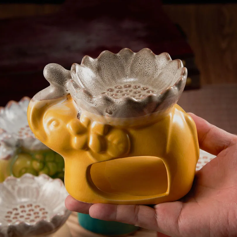 Ароматическая горелка для эфирного масла подсвечник чая воска ароматического